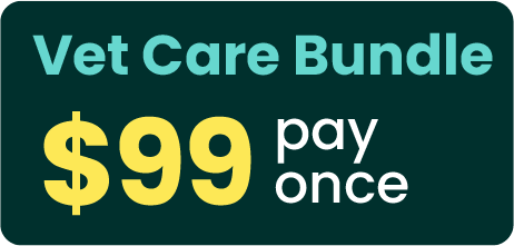Vet Care Bundle $99 pay once